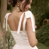 Hattie White Pin Tuck Cotton Midi Sundress Hattie White Pin Tuck Cotton Midi Sundress