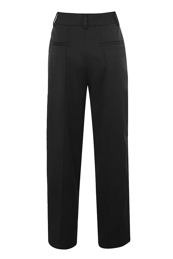 Hayden Black Wide Leg High Waist Tailored Trousers Hayden Black Wide Leg High Waist Tailored Trousers