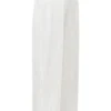 Hayden White Pinstripe High Waist Tailored Trousers