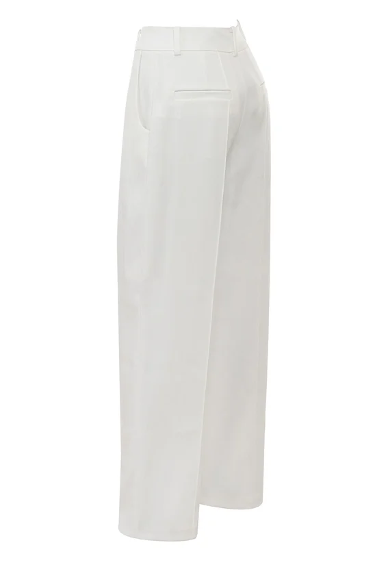 Hayden White Wide Leg High Waist Tailored Trousers Hayden White Wide Leg High Waist Tailored Trousers