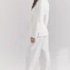 Hayden White Wide Leg High Waist Tailored Trousers Hayden White Wide Leg High Waist Tailored Trousers