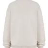 Haze Cloud Cotton Fleece-Back Crew Neck Sweatshirt Haze Cloud Cotton Fleece-Back Crew Neck Sweatshirt