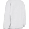 Haze Light Grey Marl Crew Neck Sweatshirt Haze Light Grey Marl Crew Neck Sweatshirt