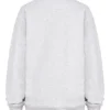 Haze Light Grey Marl Crew Neck Sweatshirt Haze Light Grey Marl Crew Neck Sweatshirt