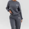 Haze Slate Crew Neck Sweatshirt Haze Slate Crew Neck Sweatshirt