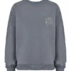 Haze Slate Crew Neck Sweatshirt Haze Slate Crew Neck Sweatshirt