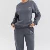 Haze Slate Crew Neck Sweatshirt Haze Slate Crew Neck Sweatshirt