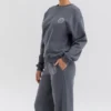 Haze Slate Crew Neck Sweatshirt Haze Slate Crew Neck Sweatshirt