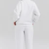 Haze White Crew Neck Sweatshirt Haze White Crew Neck Sweatshirt