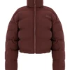 Hero Chocolate Oversized C Shape Puffer Jacket Hero Chocolate Oversized C Shape Puffer Jacket