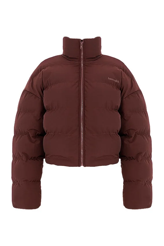 Hero Chocolate Oversized C Shape Puffer Jacket Hero Chocolate Oversized C Shape Puffer Jacket