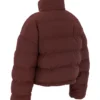 Hero Chocolate Oversized C Shape Puffer Jacket Hero Chocolate Oversized C Shape Puffer Jacket