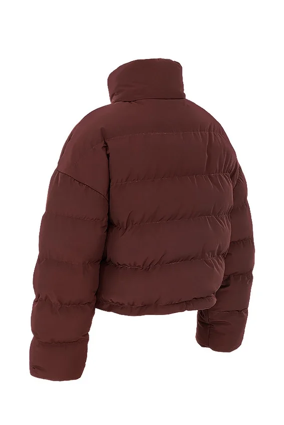 Hero Chocolate Oversized C Shape Puffer Jacket Hero Chocolate Oversized C Shape Puffer Jacket