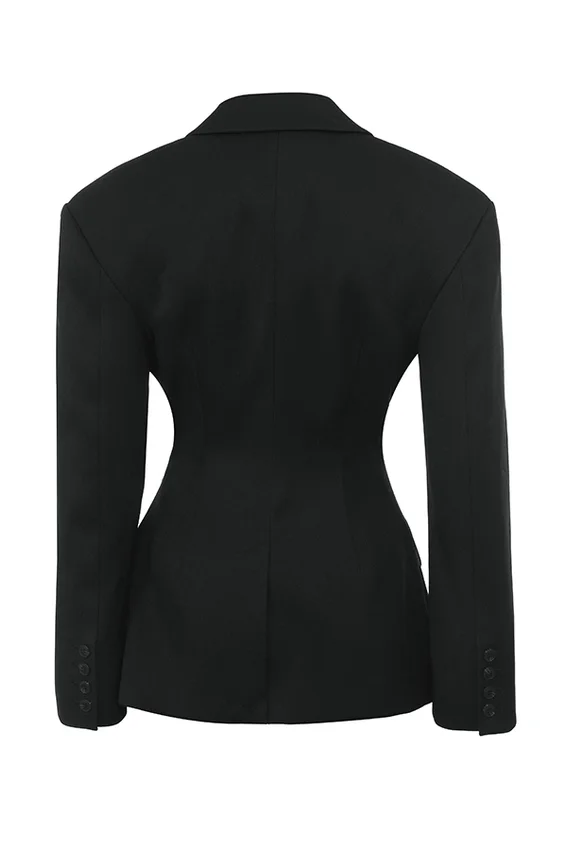 Hudson Black Hourglass Blazer Hudson Black Hourglass Blazer