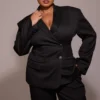 Hudson Black Hourglass Blazer Hudson Black Hourglass Blazer
