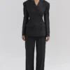 Hudson Black Hourglass Blazer Hudson Black Hourglass Blazer