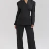 Hudson Black Hourglass Blazer Hudson Black Hourglass Blazer