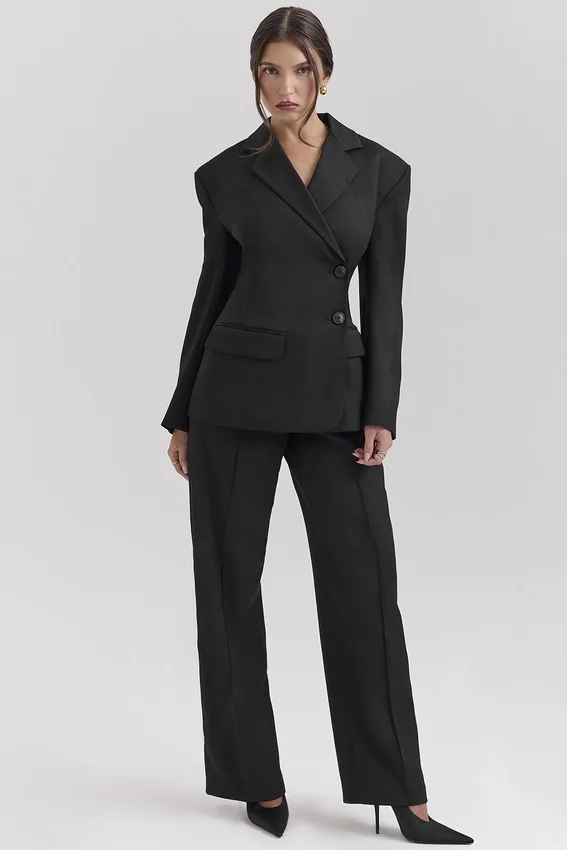 Hudson Black Hourglass Blazer Hudson Black Hourglass Blazer