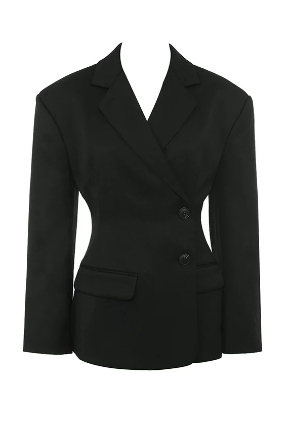Hudson Black Hourglass Blazer Hudson Black Hourglass Blazer