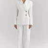 Hudson White Hourglass Blazer
