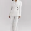 Hudson White Hourglass Blazer