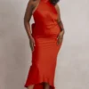 Ilaria Red Bow Halter Dress Ilaria Red Bow Halter Dress