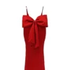 Ilaria Red Bow Halter Dress Ilaria Red Bow Halter Dress