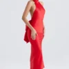 Ilaria Red Bow Halter Dress Ilaria Red Bow Halter Dress