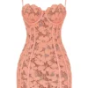 Ilayda Sorbet Embroidered Floral Lace Mini Dress Ilayda Sorbet Embroidered Floral Lace Mini Dress