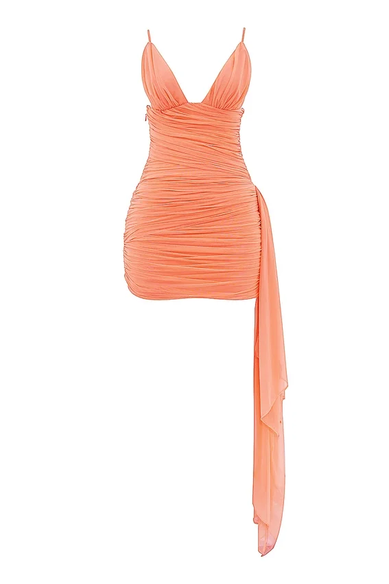 India Sorbet Gathered Mini Dress India Sorbet Gathered Mini Dress