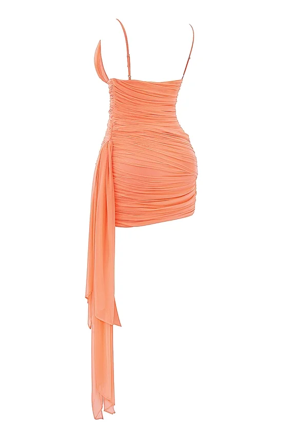 India Sorbet Gathered Mini Dress India Sorbet Gathered Mini Dress