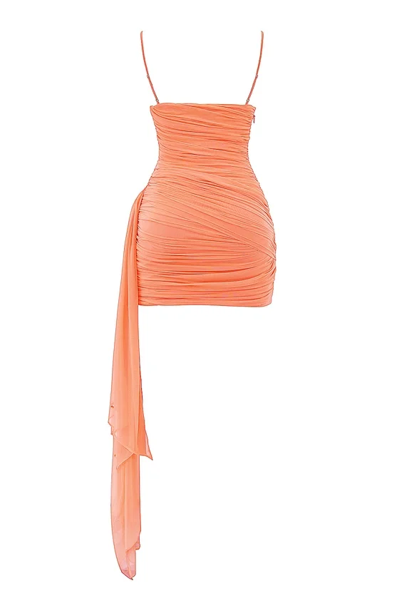 India Sorbet Gathered Mini Dress India Sorbet Gathered Mini Dress