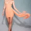 India Sorbet Gathered Mini Dress India Sorbet Gathered Mini Dress
