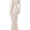 Isoline Peach Lace Maxi Dress Isoline Peach Lace Maxi Dress