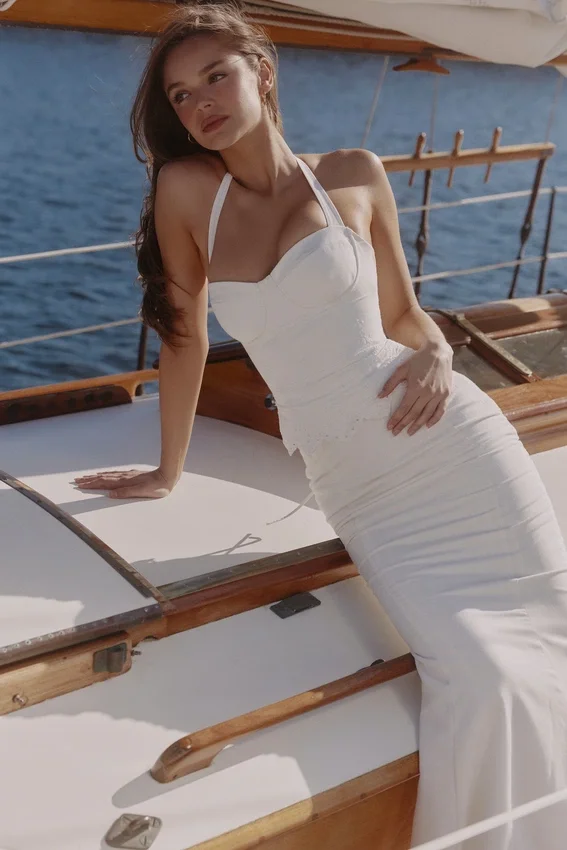 Isorella White Broderie Anglaise Cotton Maxi Skirt Isorella White Broderie Anglaise Cotton Maxi Skirt