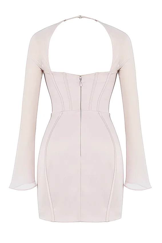Isra Crystal Satin Corset Mini Dress Isra Crystal Satin Corset Mini Dress
