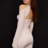 Isra Crystal Satin Corset Mini Dress Isra Crystal Satin Corset Mini Dress
