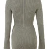 Jada Artichoke Knit Lace Up Dress Jada Artichoke Knit Lace Up Dress
