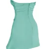 Jasmine Jade Draped Strapless Corset Dress Jasmine Jade Draped Strapless Corset Dress