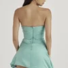 Jasmine Jade Draped Strapless Corset Dress Jasmine Jade Draped Strapless Corset Dress