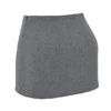 Jessamine Grey A-Line Mini Skirt Jessamine Grey A-Line Mini Skirt