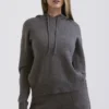 Jionni Charcoal Cashmere Blend Hoodie Jionni Charcoal Cashmere Blend Hoodie