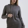 Jionni Charcoal Cashmere Blend Hoodie Jionni Charcoal Cashmere Blend Hoodie