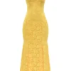 Joan Apricot Lace Up Back Maxi Dress Joan Apricot Lace Up Back Maxi Dress