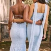 Joan Bluebell Lace Up Back Maxi Dress Joan Bluebell Lace Up Back Maxi Dress