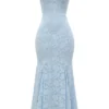 Joan Bluebell Lace Up Back Maxi Dress Joan Bluebell Lace Up Back Maxi Dress