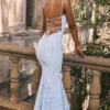 Joan Bluebell Lace Up Back Maxi Dress Joan Bluebell Lace Up Back Maxi Dress