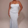 Joan Bluebell Lace Up Back Maxi Dress Joan Bluebell Lace Up Back Maxi Dress