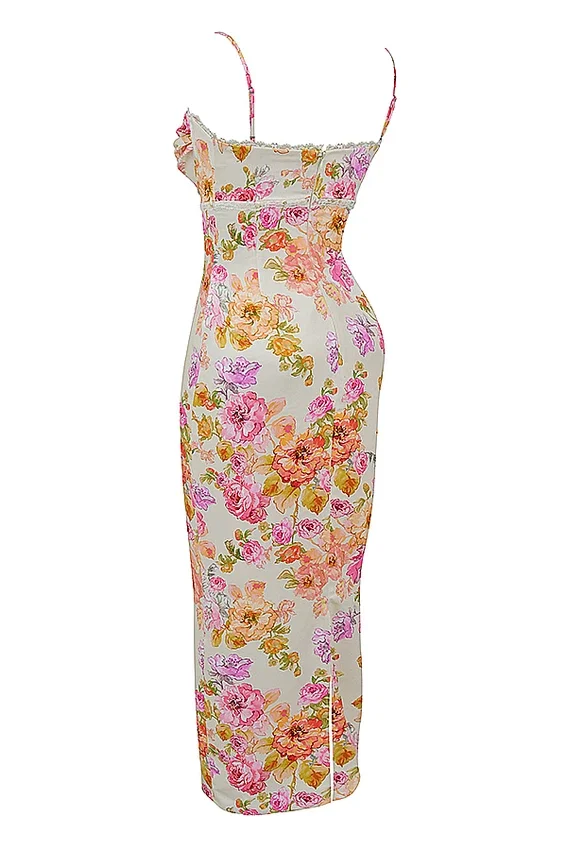 Josefina Ivory Floral Maxi Dress Josefina Ivory Floral Maxi Dress