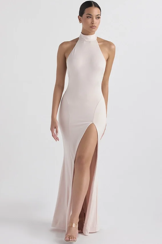 Juliette Blush Halter Gown Juliette Blush Halter Gown